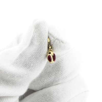 Image 2 of 18 carat gold pendant of a ladybug