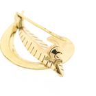Image 5 of Gold feather brooch