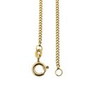 Image 3 of Gold gourmet link chain | 45.5 cm