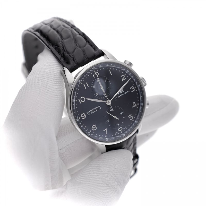 Image 4 of IWC Portuguese Chronograph IW371447; Automatic Men's Watch