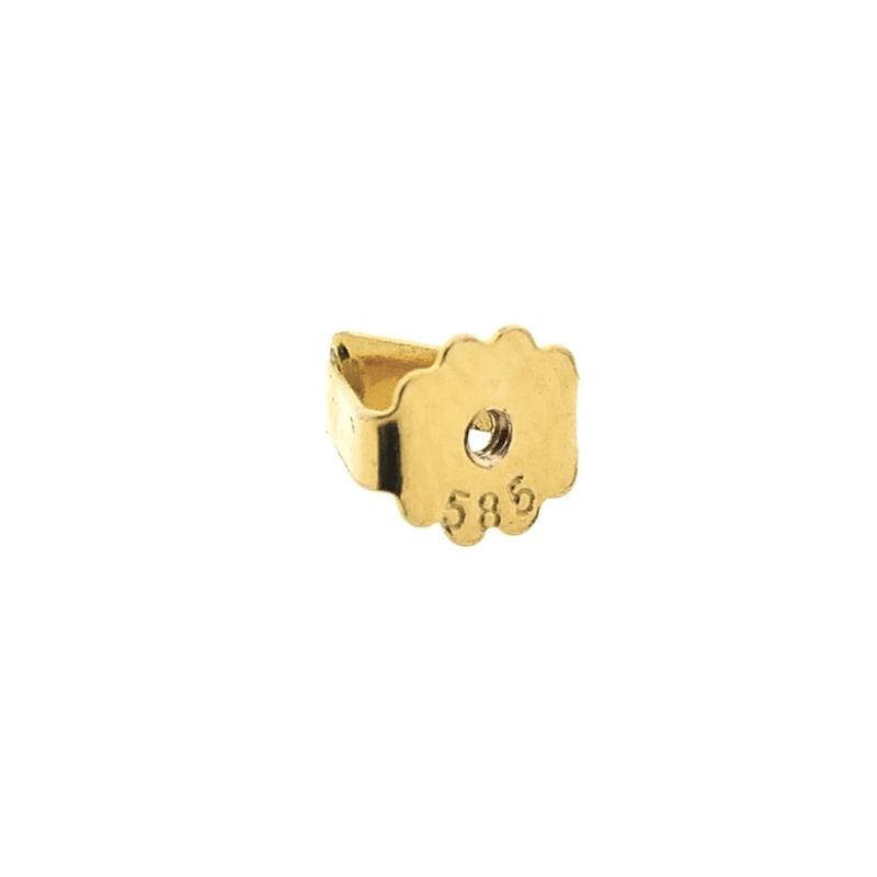 Image 7 of Two-tone gold stud earrings