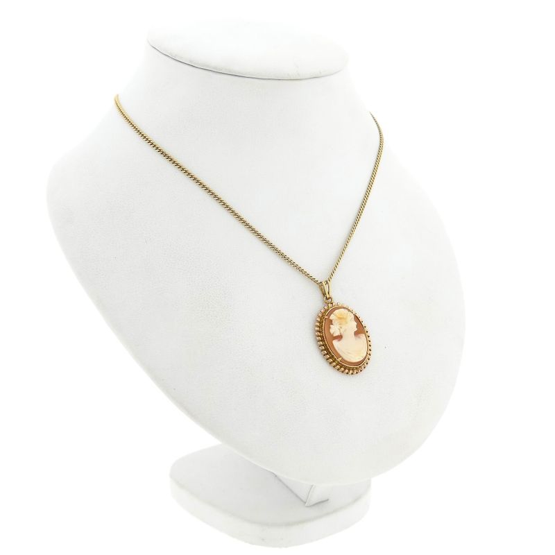 Image 5 of Gold Cameo Pendant