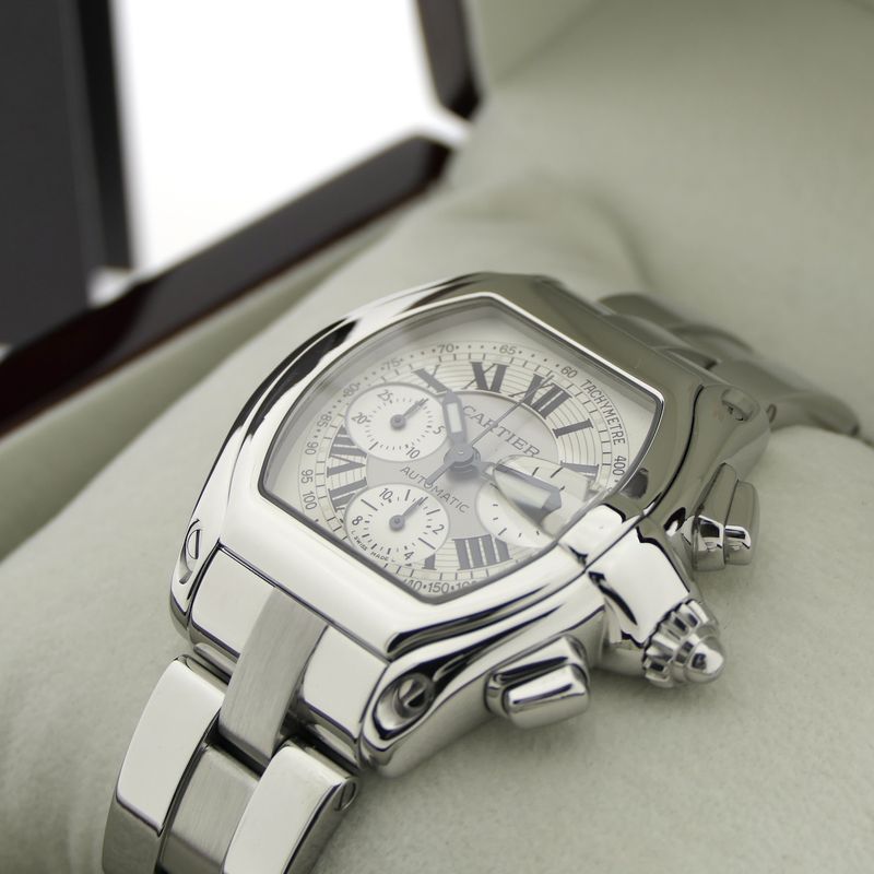 Image 17 of Cartier Roadster XL Chronograph 2618; Automatic men's watch