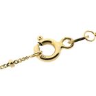 Image 3 of Gold gourmet link chain with beads | 42.5 cm