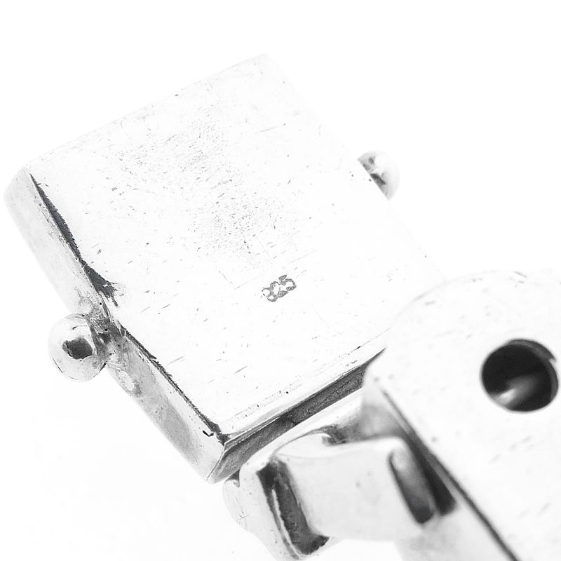 Image 6 of Silver robust Buddha to Buddha bracelet | 20 cm