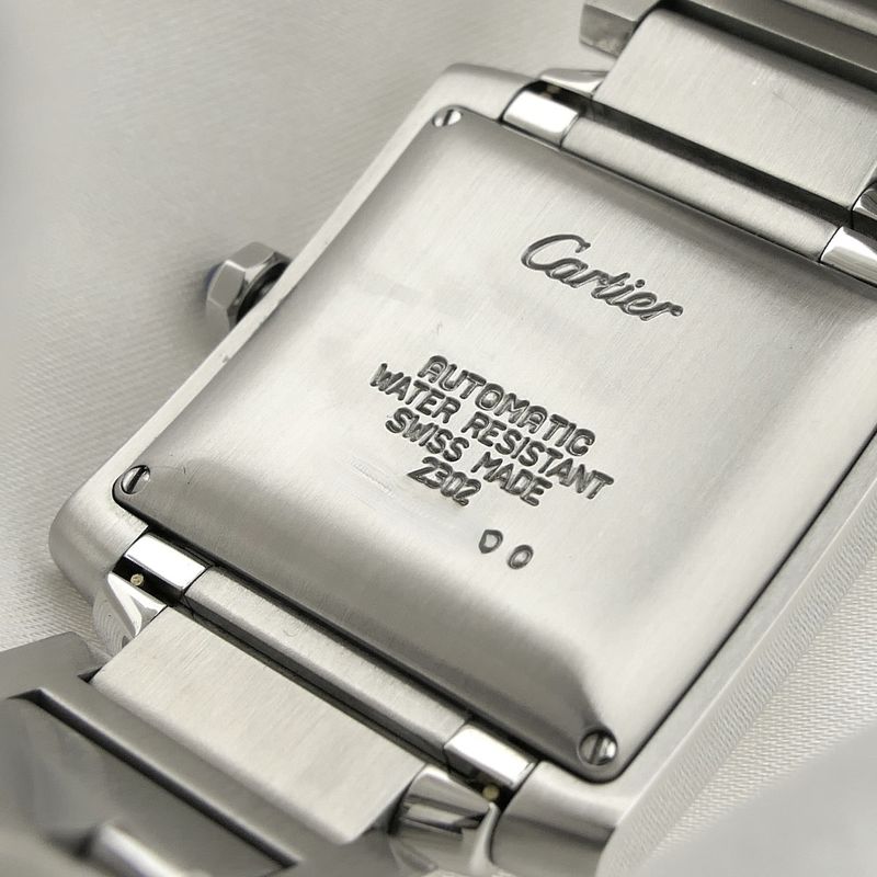 Image 15 of Cartier Tank Française 2302; Automatic unisex watch