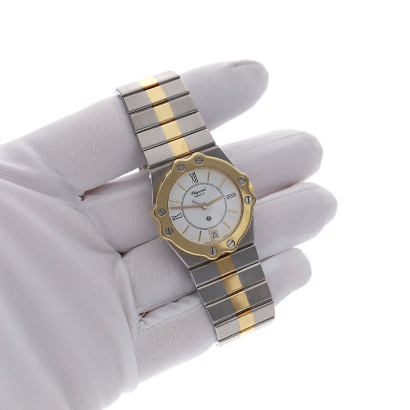 Image 18 of Chopard St. Moritz 8023; 18k. Gold/Stainless Steel Unisex Watch