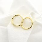 Image 6 of Gold earrings Ø 19.7 mm