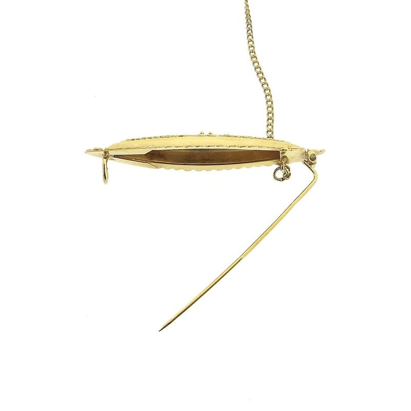 Image 6 of Gold brooch with Zeeland buttons