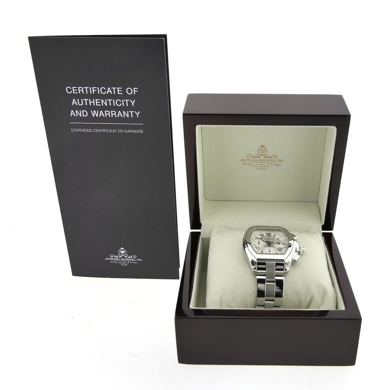 Image 4 of Cartier Roadster XL Chronograph 2618; Automatic men's watch