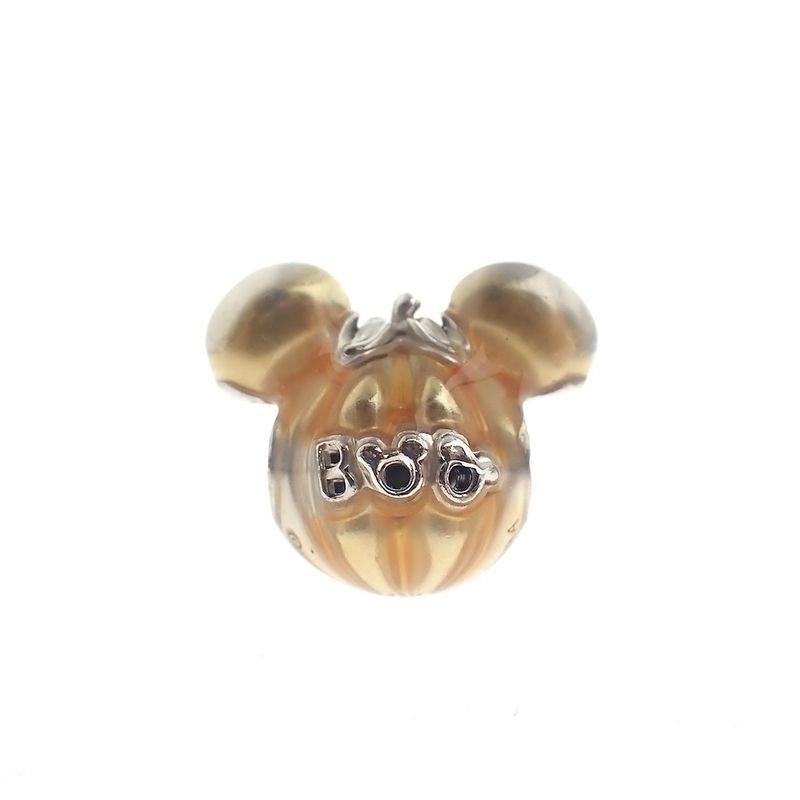 Image 4 of Pandora x Disney charm; Silver; Mickey Mouse Pumpkin