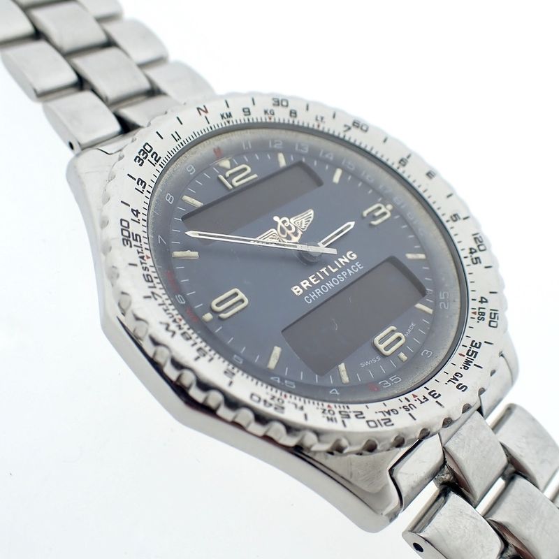Image 7 of Breitling Chronospace; Men's pilot's watch