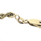 Image 4 of Gold twisted link bracelet | 20.5 cm