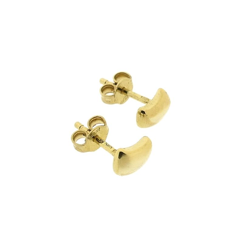 Image 11 of Golden subtle stud earrings