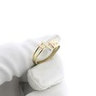 Image 10 of Tricolor gold abstract ring