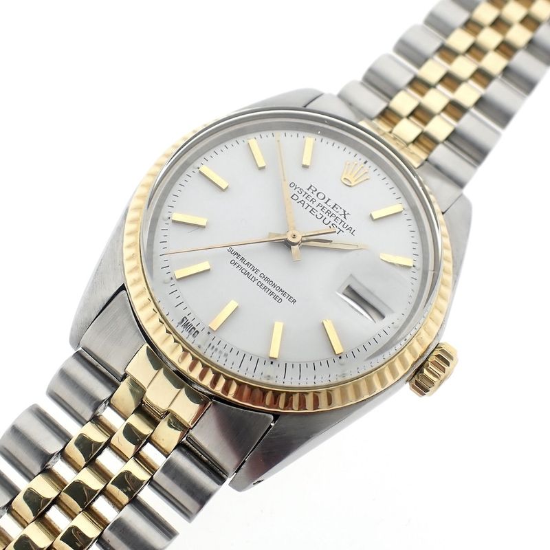 Image 7 of Rolex Datejust 1601; Gold/steel watch