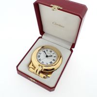 Cartier Colosseum; Table clock / alarm clock