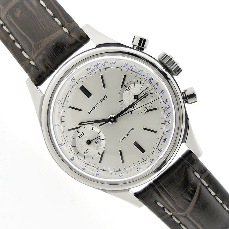 Image 5 of Breitling Cadette; Vintage chronograph men's watch