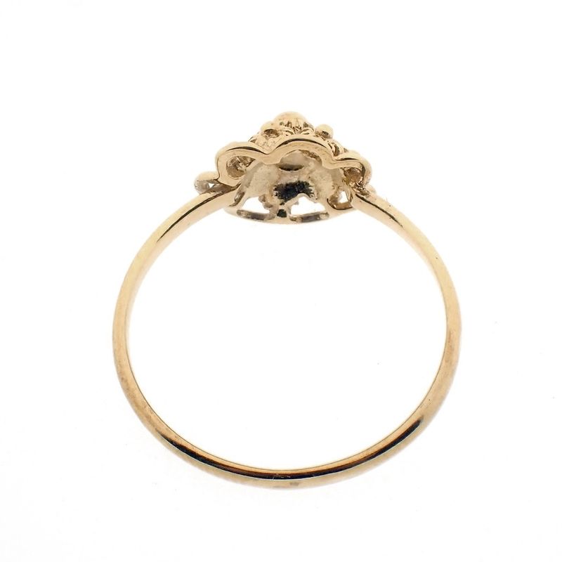 Image 6 of Gold ring with Zeeland button
