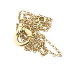 Image 7 of Gold jasseron link necklace | 40 cm