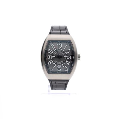 Franck Muller Vanguard Classical 41mm Titanium Ref. V 41 SC DT TT BR; Automatic men's watch Image 1 of Franck Muller Vanguard Classical 41mm Titanium Ref. V 41 SC DT TT BR; Automatic men's watch