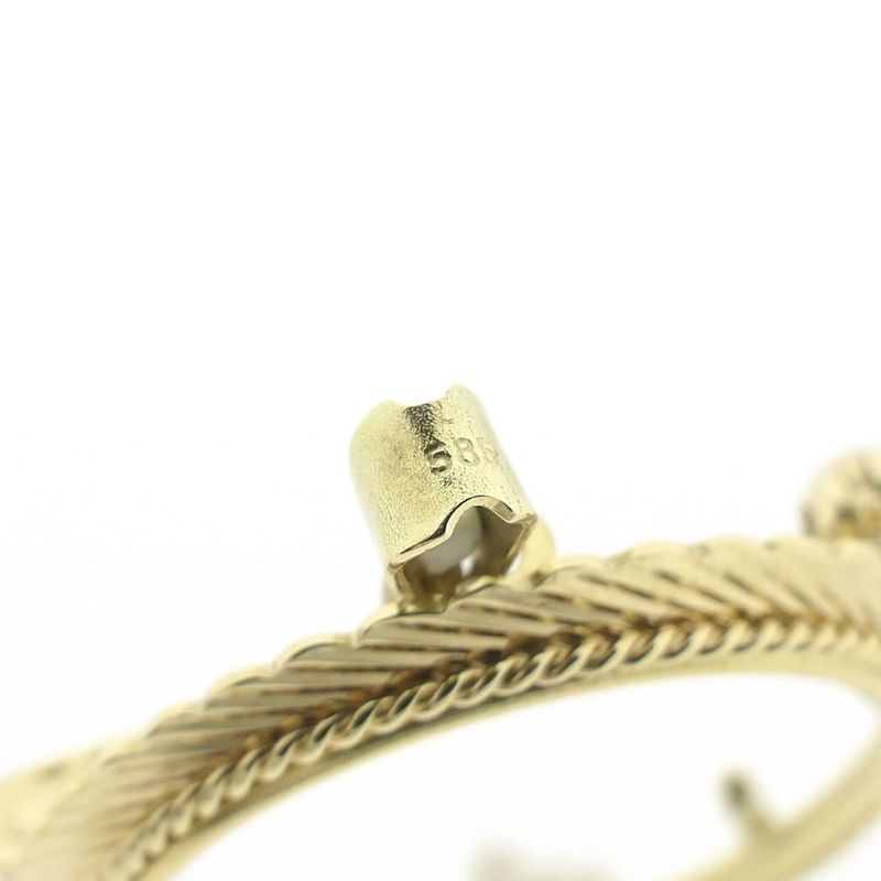 Image 7 of Golden ten guilder coin edge pendant/brooch