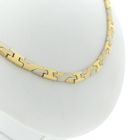 Image 3 of Two-tone gold fantasy link chain