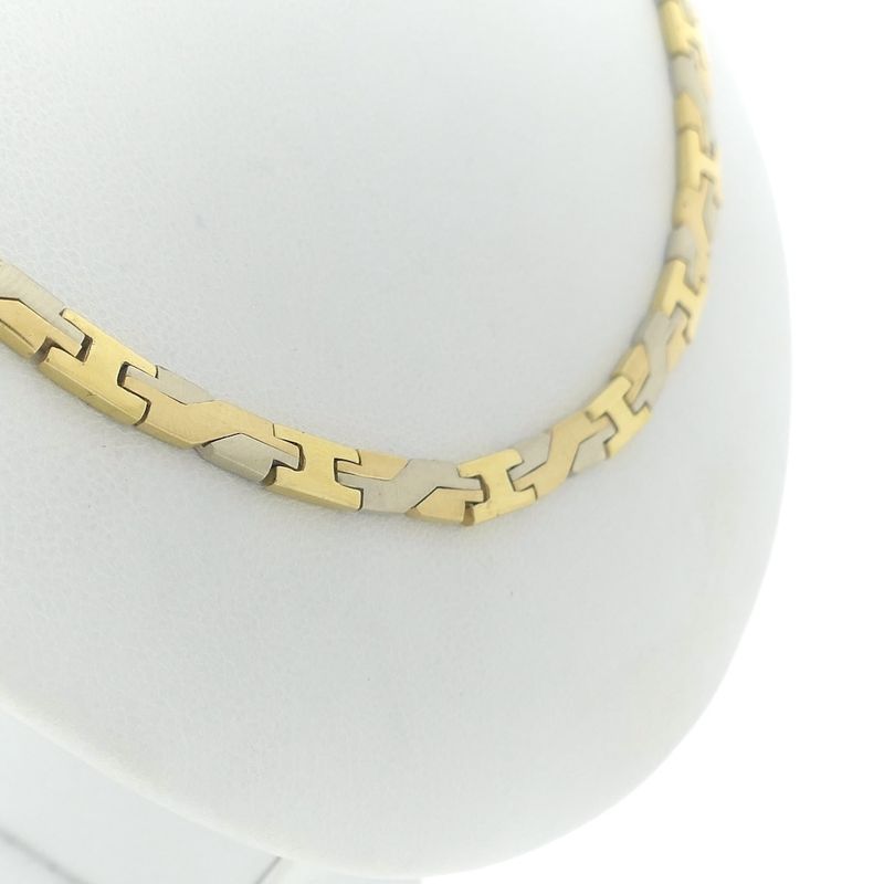 Image 3 of Two-tone gold fantasy link chain