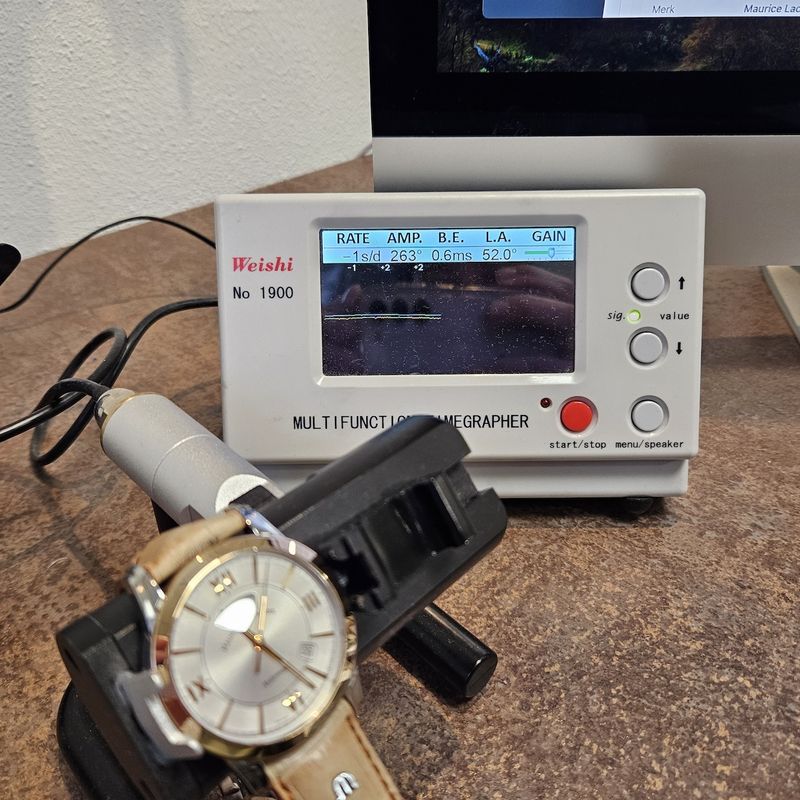 Image 20 of Maurice Lacroix Pontos Day-Date PT6058; Automatic 18k gold/steel men's watch