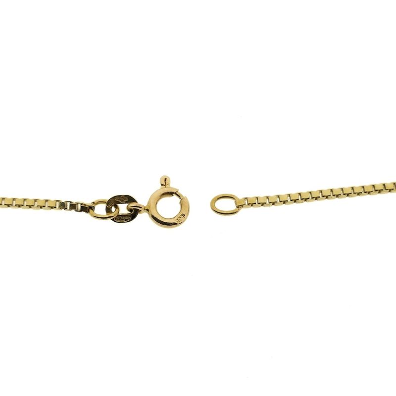 Image 3 of Gold Venetian link chain | 45.5 cm