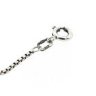 Image 6 of Silver Venetian link necklace with blood coral | 39.5 cm