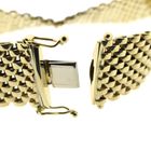 Image 4 of Vintage gold panther link bracelet | 21 cm