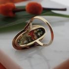 Image 6 of Gold ring with moss agate | Vintage