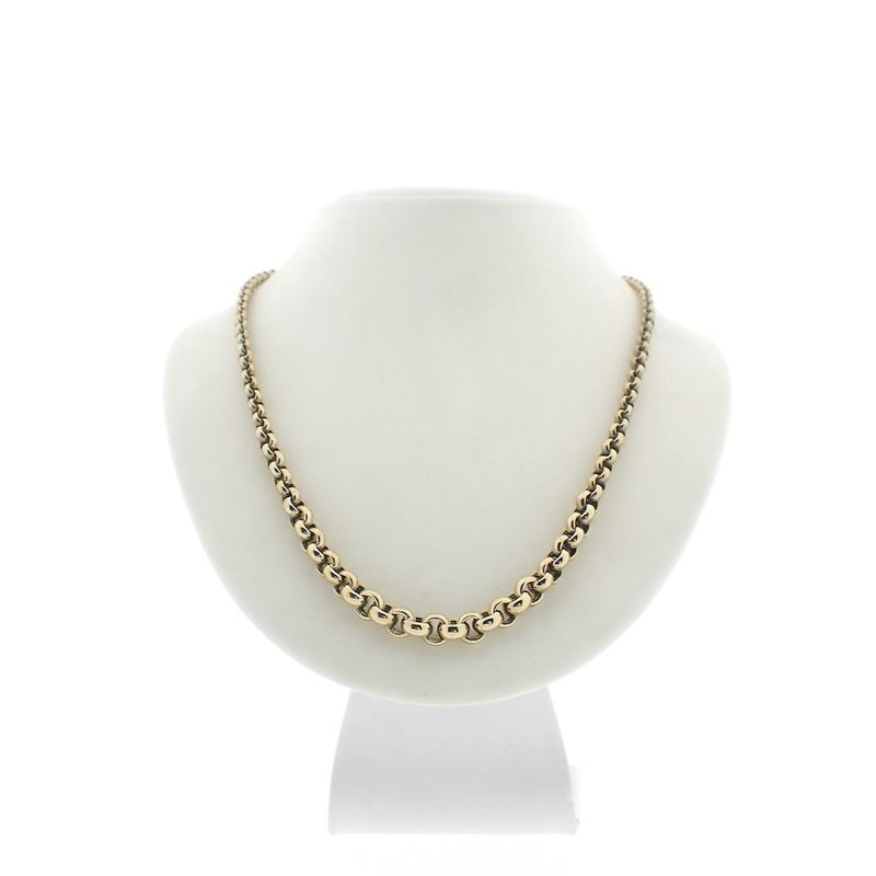 Image 1 of 8 carat jasseron link chain