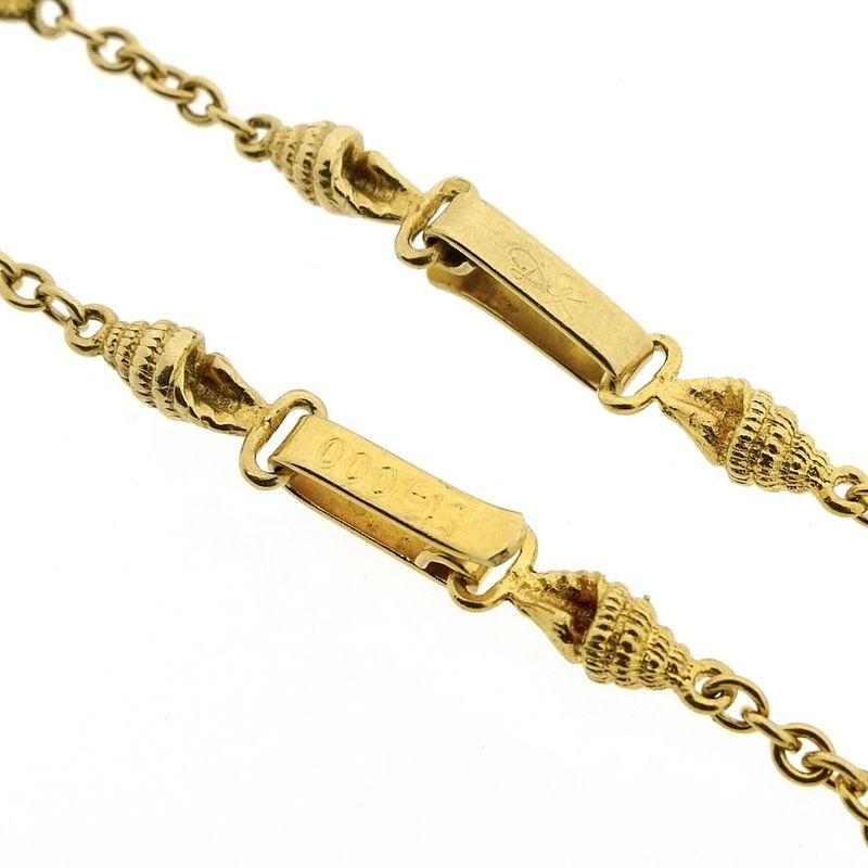 Image 7 of 18 ct. Gold chain/bracelet | Salvador Dalí | El Hombre y el Delfin