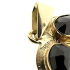 Image 9 of Vintage gold pendant with garnet.