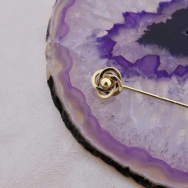 Image 4 of Gold lapel pin, tie pin