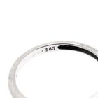 Image 8 of White gold solitaire ring with zirconia; Blush