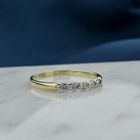 Image 6 of Gold ring with diamond | 0.20 ct.
