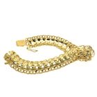 Image 5 of Gold classic link bracelet | 19 cm