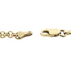 Afbeelding 3 van Gouden jasseron schakelketting 