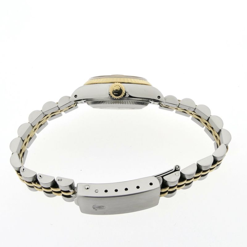 Image 14 of Rolex Lady-Datejust 26mm 69173; 18k. Vintage 18k. gold/steel women's watch