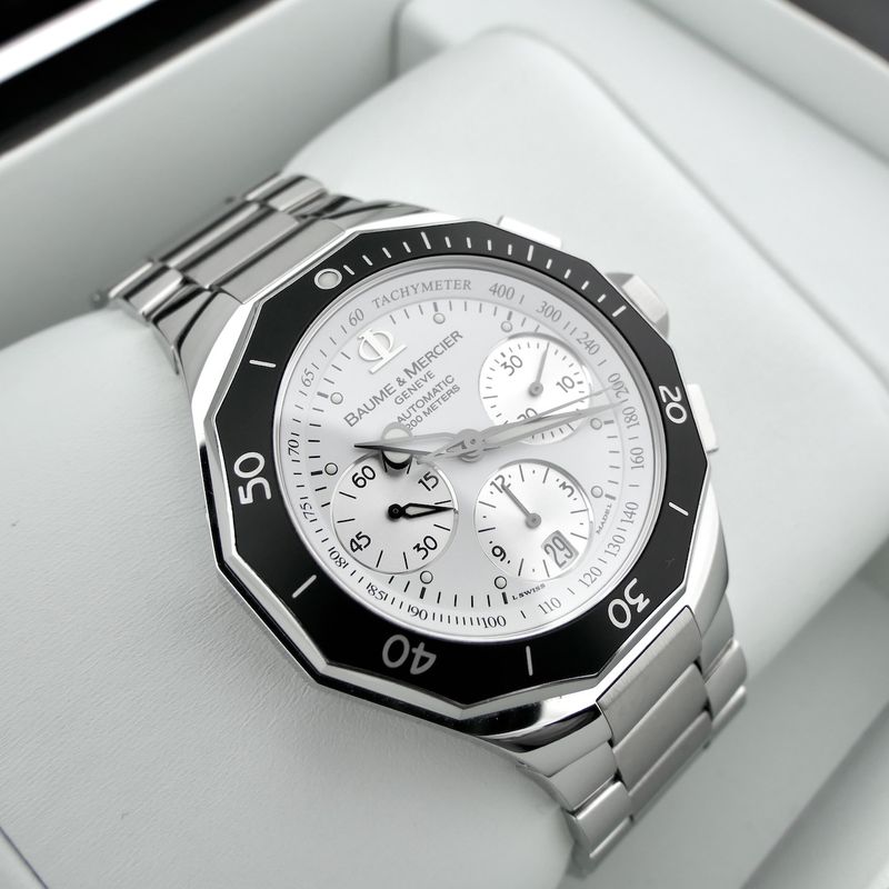 Image 18 of Baume & Mercier Riviera MOA08724; Automatic chronograph men's watch