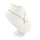 Image 7 of Gold pendant of a paver's hammer with zirconia