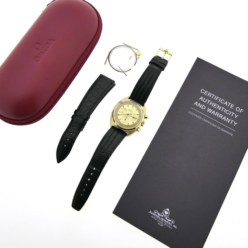 Image 5 of Omega Seamaster 'Chunky C' Chronograph; Vintage 18k men's watch