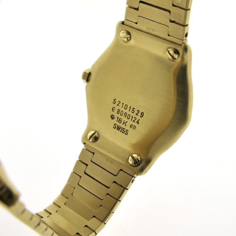 Image 9 of Ebel Sport Classic E8090124; 18k gold women's watch with diamonds