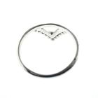 Image 6 of Silver triangle ring with balls