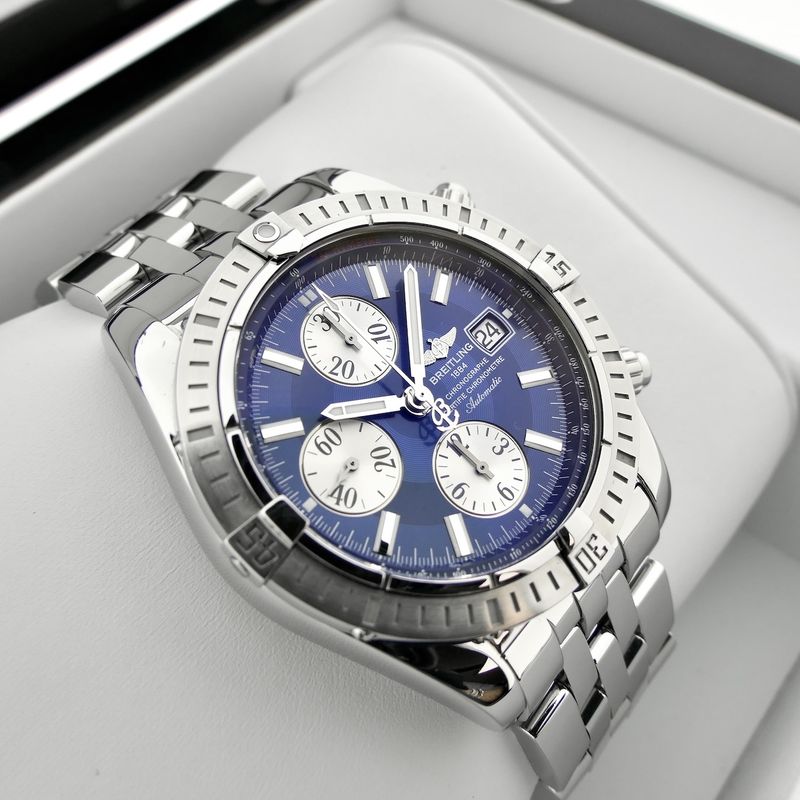 Image 22 of Breitling Chronomat Evolution A13356; Chronograph men's watch