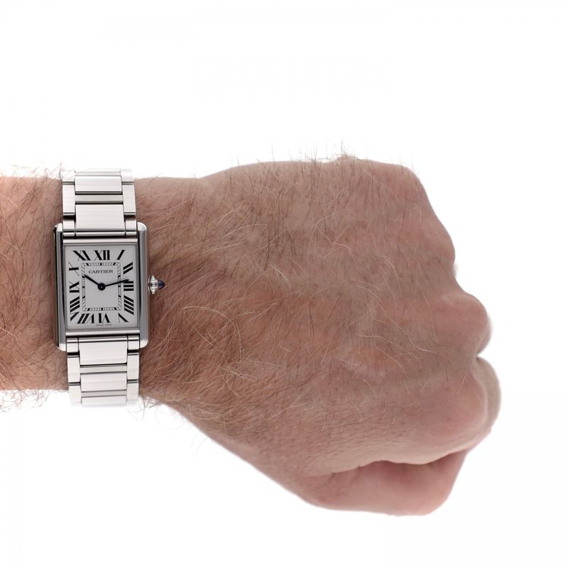 Image 16 of Cartier Tank Must ‘Large’ 4323; Elegant Unisex Watch