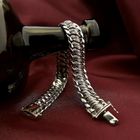 Image 2 of Exclusive white gold French gourmet bracelet | 19.5 cm